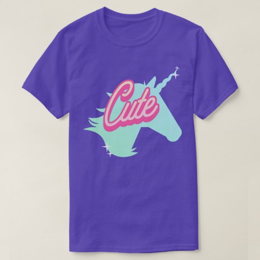 Schattigee Cutie Eenhoorn T-shirt (Design voorkant)