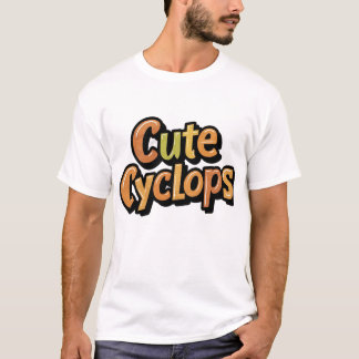 🥺👕 Schattigee Cyclops Mannen Basic T-Shirt 🥺👕