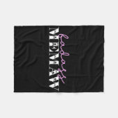 Schattigee D Memaw Funny Skulls Fleece Deken (Voorkant (Horizontaal))