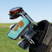 Schattigee Dachshund Custom Name Wiener Dog Golfheadcover (Insitu)