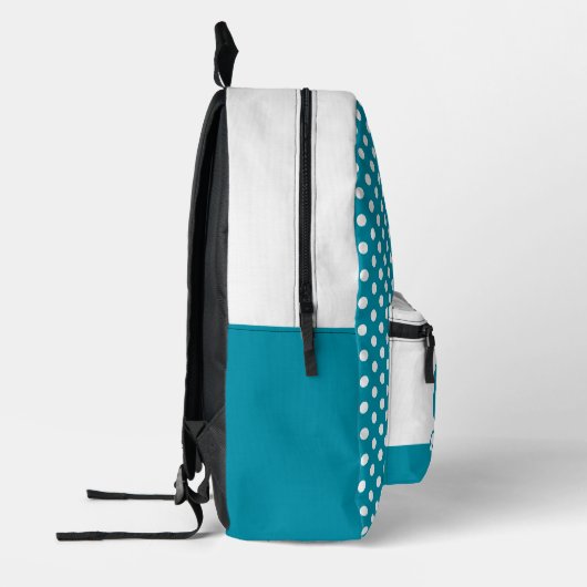 Schattigee Dachshund en Polka Dots Bedrukte Rugzak (Links)