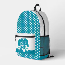 Schattigee Dachshund en Polka Dots