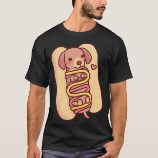 Schattigee Dachshund Hotdog Bun T-shirt