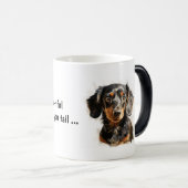 Schattigee Dachshund Koffie Mok (Voorkant rechts)