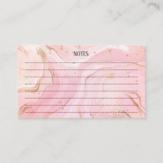 Schattigee Dachshund Pups Dog Groomer Roze Gouden Visitekaartje (Achterkant)