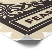 Schattigee Dachshund Spelen Gitaar Poster (Hoek)