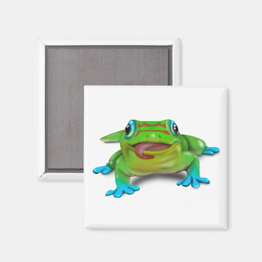 SCHATTIGEE DAG GEKKO MAGNEET (Voorkant / Achterkant)