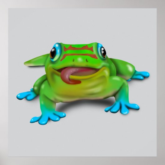 SCHATTIGEE DAG GEKKO POSTER (Voorkant)