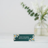 Schattigee Daisies Clothin Hangtag Prijs Label Cus (Staand voorkant)