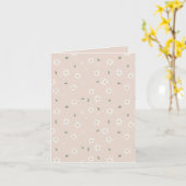 Schattigee Daisy Bloemen Bloemen & Greenery Meisje Kaart (Gele Bloem)