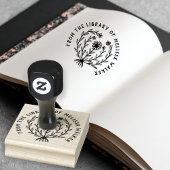 Schattigee Daisy Bloemen CUSTOM Voeg eigen tekst E Rubberstempel