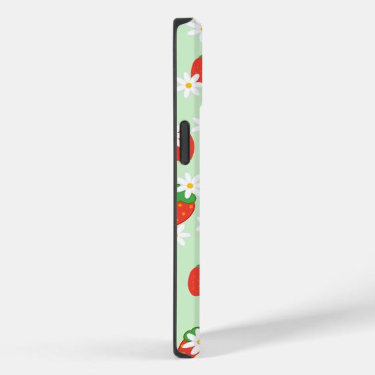 Schattigee Daisy Flower aardbeien kerstpatroon Case-Mate iPhone Case (Achterkant / Rechts)