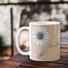 Schattigee Daisy Flower  Koffiemok