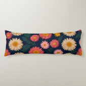 Schattigee Daisy Patterns Body Kussen (Voorkant)