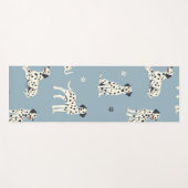 Schattigee Dalmatische hondenliefhebber Yogamat (Voorkant (horizontaal))