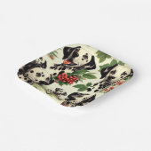  Schattigee Dalmatische Illustratie Papieren Bordje (Gebogen)