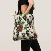  Schattigee Dalmatische Illustratie Tote Bag (Dichtbij)