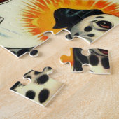 Schattigee Dalmatische naadloos Legpuzzel (Zijkant)