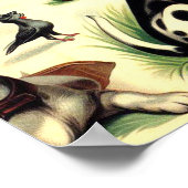  Schattigee Dalmatische naadloos Poster (Hoek)