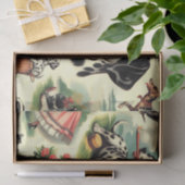  Schattigee Dalmatische naadloos Tissuepapier (Geschenk)