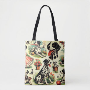  Schattigee Dalmatische naadloos Tote Bag