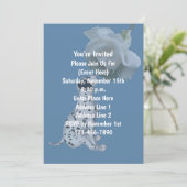Schattigee Dalmatische Puppy Roos Animal Party Kaart (Staand voorkant)