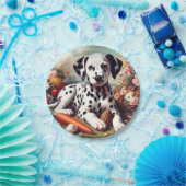 Schattigee Dalmatische Schilderij Papieren Bordje (Feest)