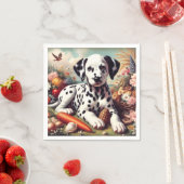 Schattigee Dalmatische Schilderij Servet (Insitu)