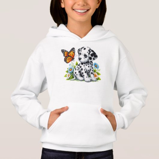 Schattigee Dalmatische/Vlinder vrienden (Voorkant)