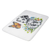 Schattigee Dalmatische/Vlinder vrienden Badmat (Gekanteld)