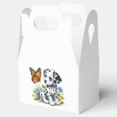 Schattigee Dalmatische/Vlinder vrienden Bedankdoosjes (Geopend)