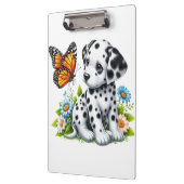 Schattigee Dalmatische/Vlinder vrienden Klembord (Links)