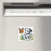 Schattigee Dalmatische/Vlinder vrienden Magneet (Insitu (Vaatwasser))