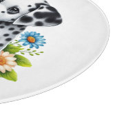 Schattigee Dalmatische/Vlinder vrienden Snijplank (Hoek)