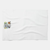 Schattigee Dalmatische/Vlinder vrienden Theedoek (Horizontaal)