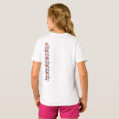 Schattigee Dancing Kawaii T-shirt (Achterkant volledig)
