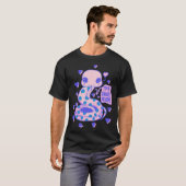 Schattigee Danger Noodle - Schattige Slang T-shirt (Voorkant volledig)