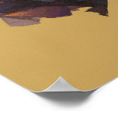 Schattigee dansende heks poster (Hoek)