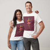 Schattigee dansende zombie t-shirt (Unisex)