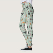 Schattigee Dapper Katten Cat Pattern Leggings (Links)