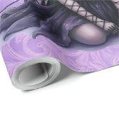 Schattigee Dark Fairy met vleermuisvleugels Cadeaupapier (Rol Hoek)
