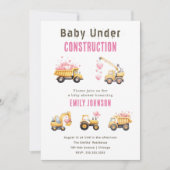 Schattigee de Uitnodiging van het Baby shower van  (Voorkant)