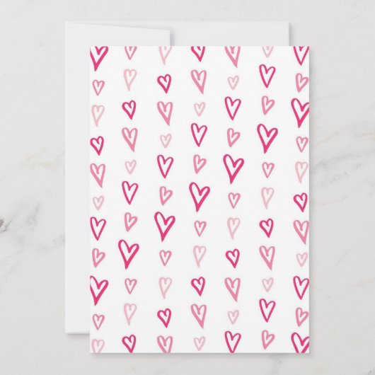 Schattigee de Uitnodiging van het Baby shower van (Achterkant)