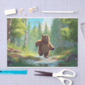 Schattigee Decoupage kinder beer liefhebbers Tissuepapier (Craft)