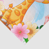 Schattigee Decoupage kinder giraffe liefhebbers Tissuepapier (Detail)