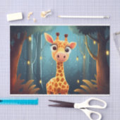 Schattigee Decoupage kinder giraffe liefhebbers Tissuepapier (Craft)