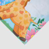 Schattigee Decoupage kinder giraffe liefhebbers Tissuepapier (Detail)
