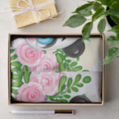 Schattigee Decoupage panda beer liefhebbers Tissue Tissuepapier (Geschenk)