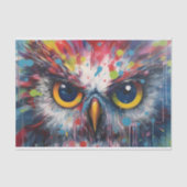 Schattigee Decoupage uilenliefhebbers Tissuepapier (Voorkant)