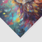 Schattigee Decoupage uilenliefhebbers Tissuepapier (Detail)